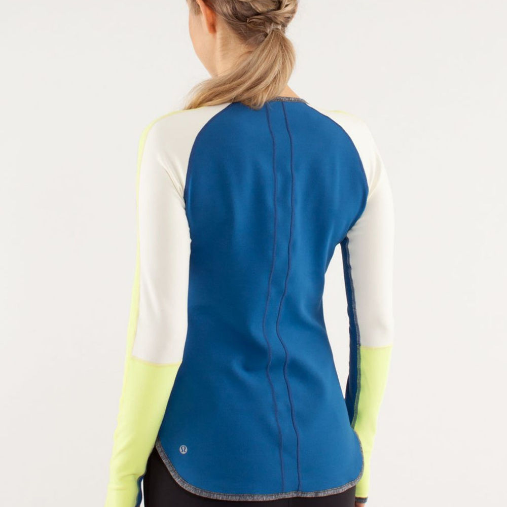 LULULEMON Reversible Runder Under long sleeve top - Picture 2 of 9